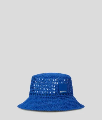 Box Logo geweven bucket hat