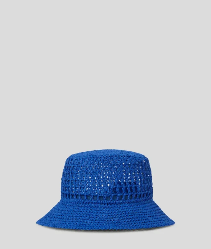 Box Logo geweven bucket hat