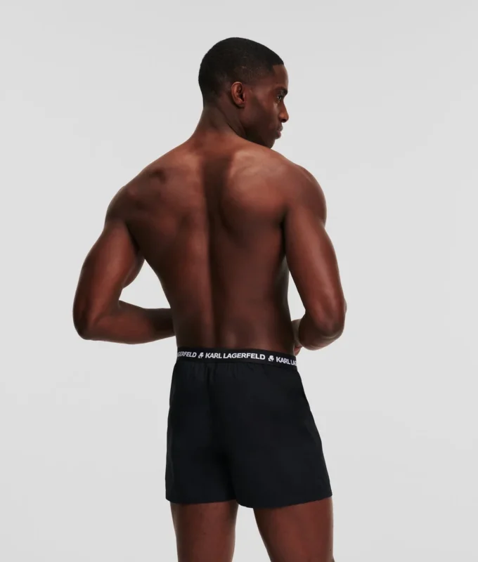 BOXERSHORTS MET GEWEVEN LOGO – 3-PACK