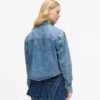 Boxy denim shirt