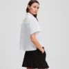 BOXY SHIRT MET KORTE MOUWEN