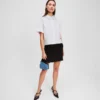 BOXY SHIRT MET KORTE MOUWEN