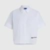 BOXY SHIRT MET KORTE MOUWEN