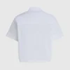 BOXY SHIRT MET KORTE MOUWEN