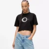 Boxy T-shirt met eclipslogo