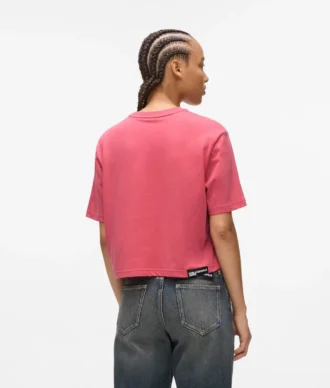 Boxy T-shirt met eclipslogo