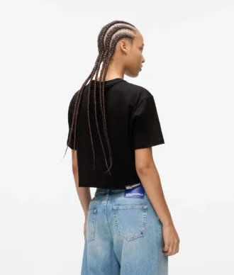 Boxy T-shirt met eclipslogo