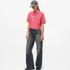 Boxy T-shirt met eclipslogo