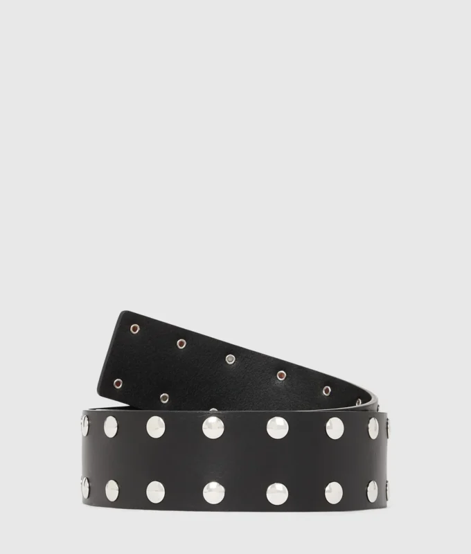 Brede riem met studs