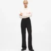 Broek met all-over print