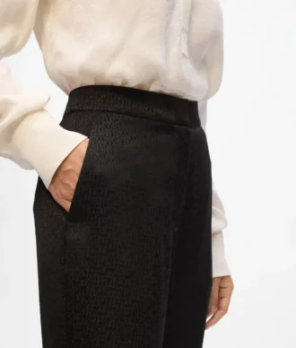 Broek met all-over print