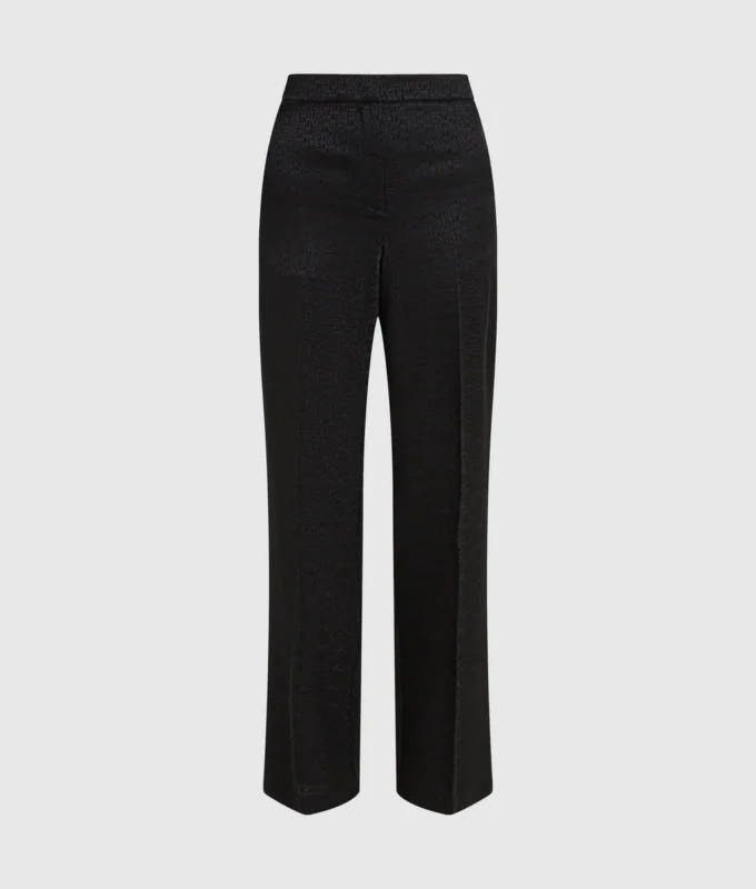 Broek met all-over print