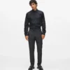 Broek met satijnen details
