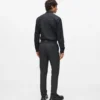 Broek met satijnen details