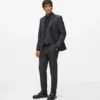 Broek met satijnen details