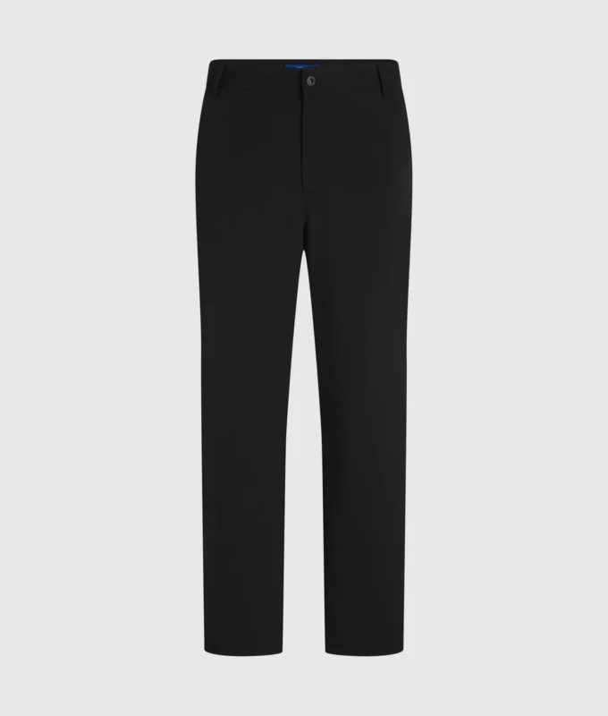 Broek met ton-sur-ton biezen