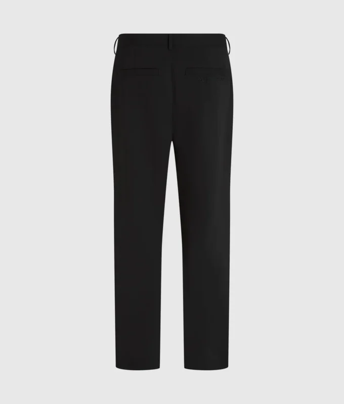 Broek met ton-sur-ton biezen