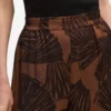 Broek met ventilatorprint