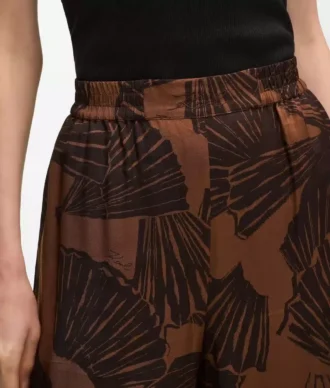 Broek met ventilatorprint