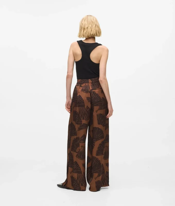 Broek met ventilatorprint