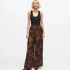Broek met ventilatorprint