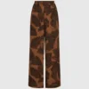 Broek met ventilatorprint