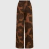 Broek met ventilatorprint