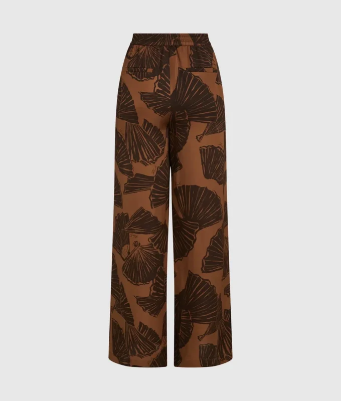 Broek met ventilatorprint