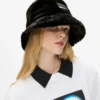 Bucket hat van imitatiebont