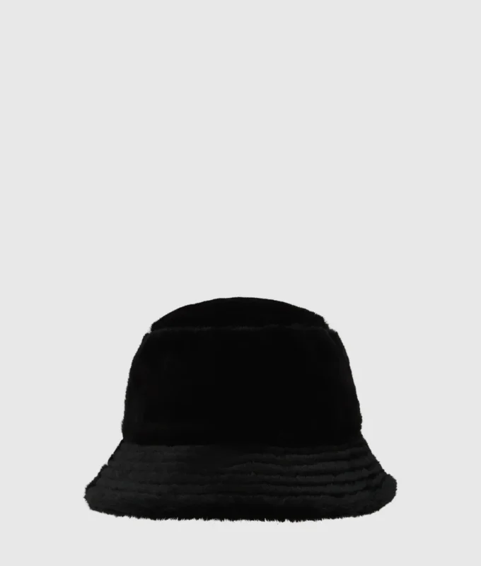 Bucket hat van imitatiebont