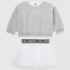 Cadeauset met babysweatshirt en rok