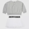 Cadeauset met babysweatshirt en rok