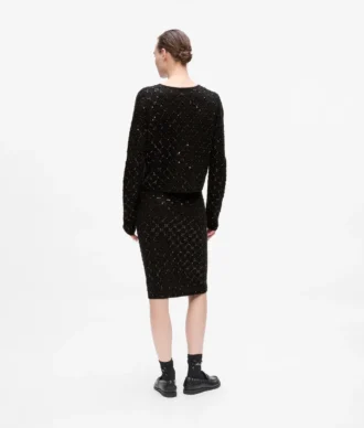 Cardigan met pailletten