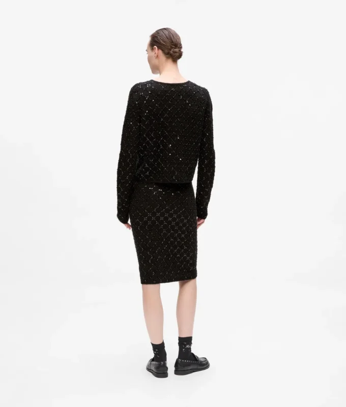 Cardigan met pailletten
