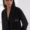 CONTRAST STITCH JACKET