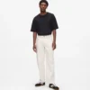 CONTRASTSTIKKING JEANS