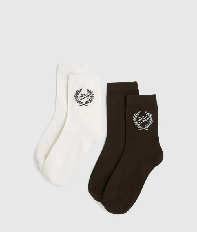 Crest sokken – 2-pack
