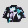 CROPTOP MET BLOEMENPRINT