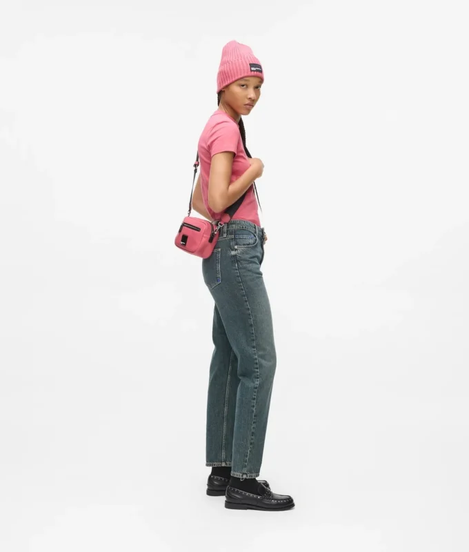 Crossbody cameratas met boxlogo
