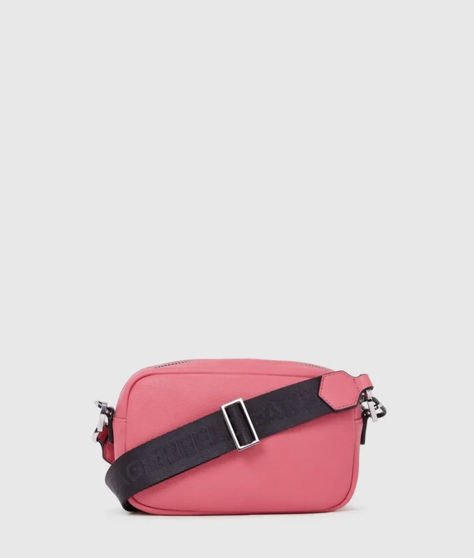 Crossbody cameratas met boxlogo