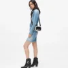 Crossbody cameratas van schapenvacht