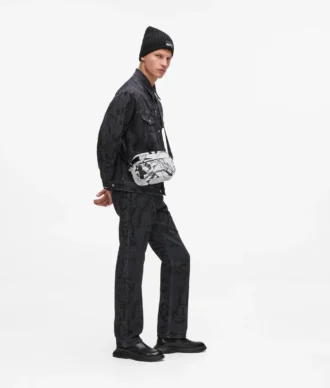 Crossbodytas met all-over print