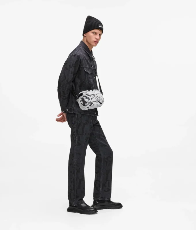 Crossbodytas met all-over print