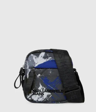 Crossbodytas met graffitiprint