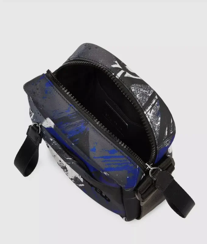 Crossbodytas met graffitiprint