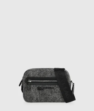 Crossbodytas van gewassen denim
