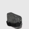Crossbodytas van gewassen denim