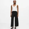 Culotte met contrasterende biezen