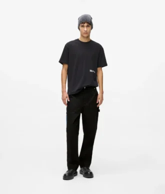 Denim broek met zakken
