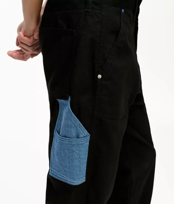 Denim broek met zakken